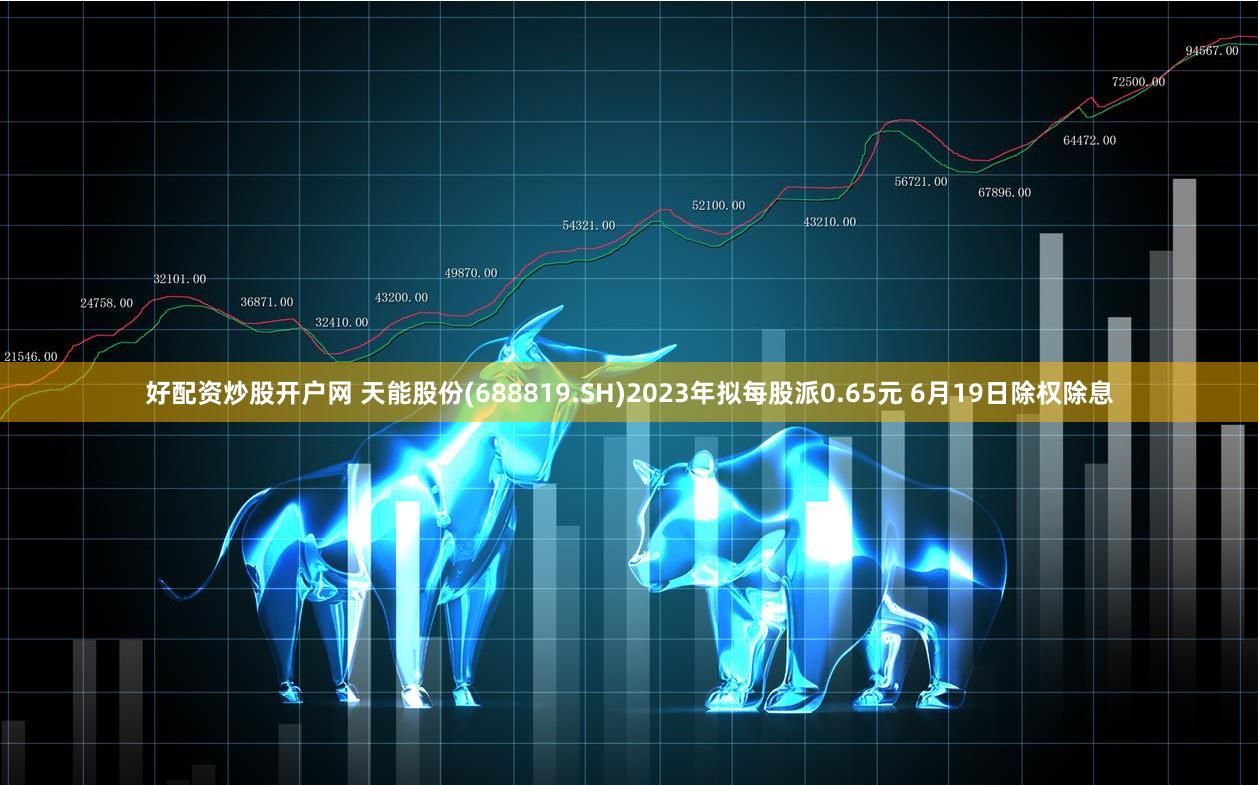 好配资炒股开户网 天能股份(688819.SH)2023年拟每股派0.65元 6月19日除权除息